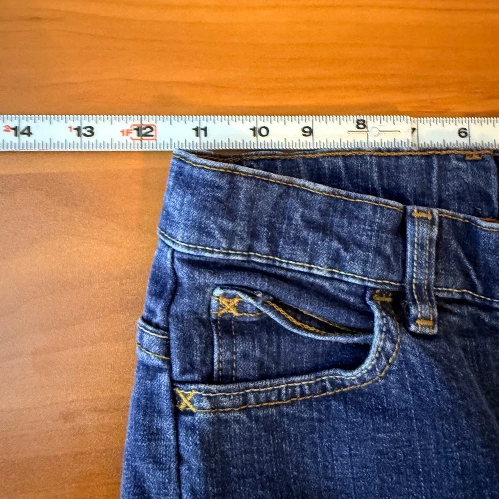 Wrangler‎ Boys Straight Leg Jeans Dark Wash Adjustable Waist Size 10 Regular